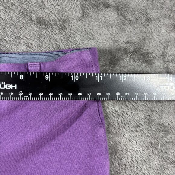 TuffRider Girl Embroidered Pull-On Riding Pants Breeches Purple Size 8 J106 - Picture 7 of 9